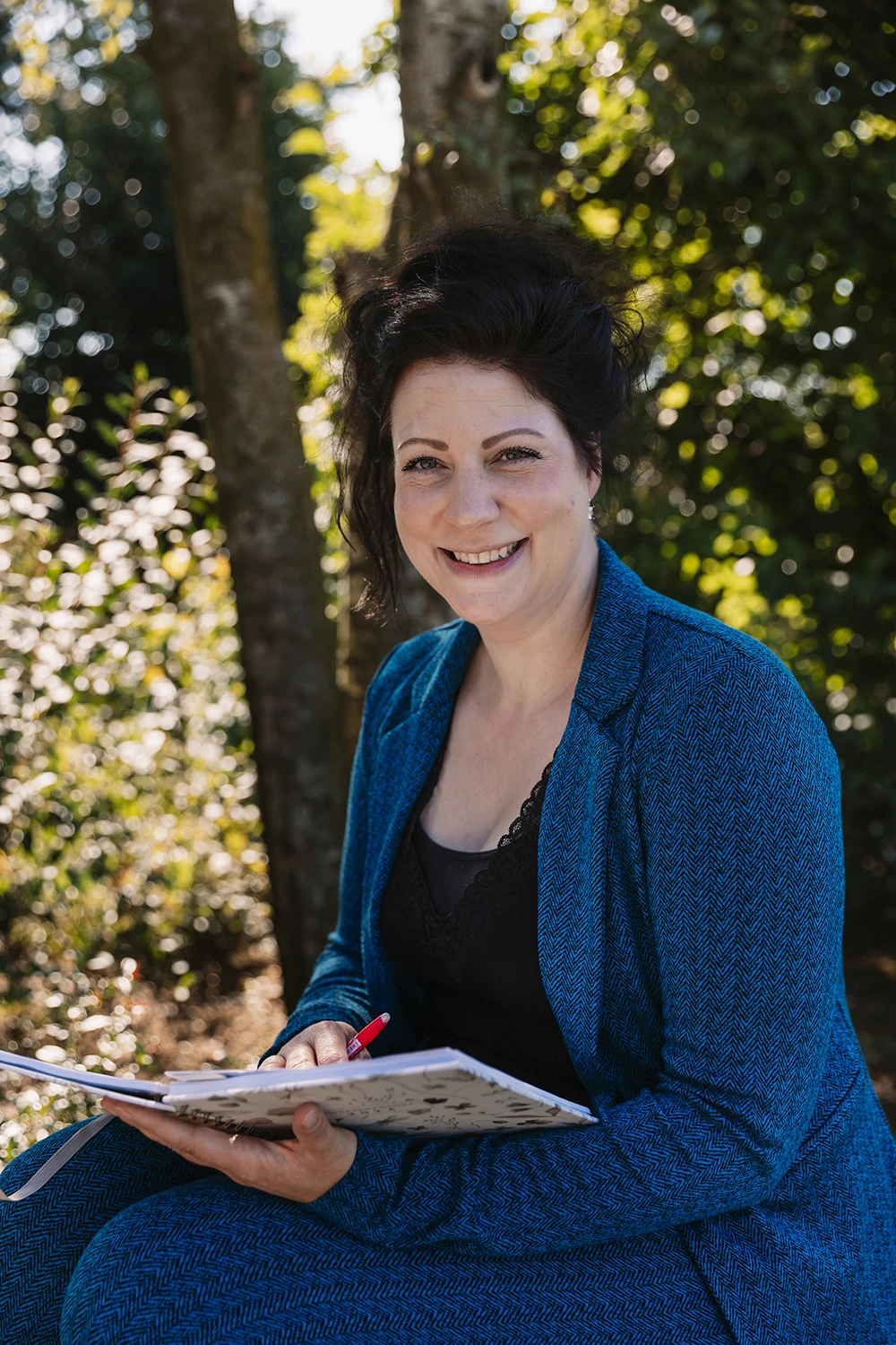 Coach natalie lezend